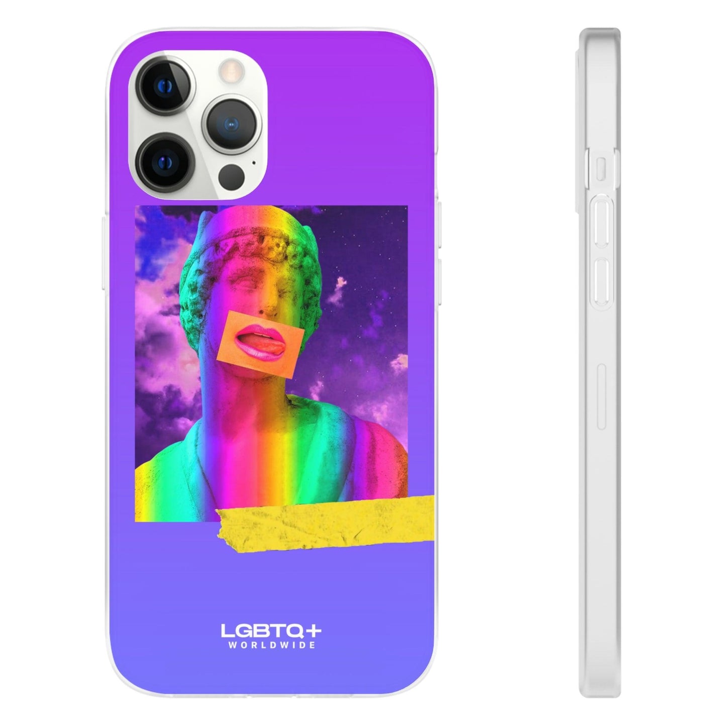 LGBTQWorldwide - ,,STATUR" Flexible Handyhülle Accessories, Case, iPhone, iPhone Cases, Phone accessory, Phone Cases, Samsung Cases, silikon, Valentine's Day promotion lgbtq Bekleidung Accessoires unisex Zubehör