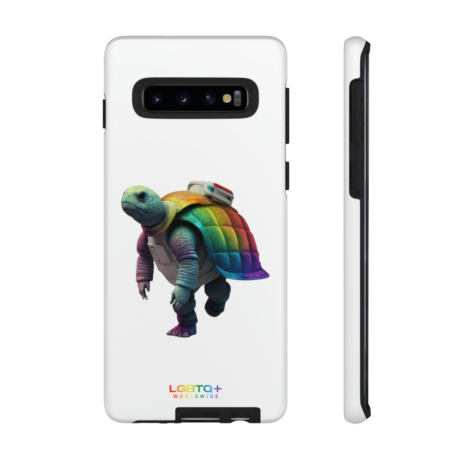 LGBTQWorldwide - ,,SCHILDKRÖTE" Doppelgehäuse Handyhülle Accessories, Glossy, iPhone Cases, Matte, Phone accessory, Phone Cases, Samsung Cases, tough, Valentine's Day Picks lgbtq Bekleidung Accessoires unisex Zubehör