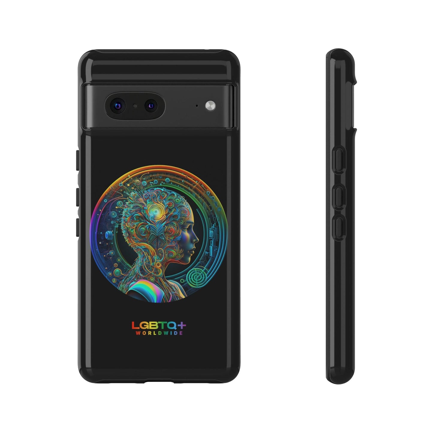 LGBTQWorldwide - ,,INTELLIGENT" Doppelgehäuse Handyhülle Accessories, Glossy, iPhone Cases, Matte, Phone accessory, Phone Cases, Samsung Cases, tough, Valentine's Day Picks lgbtq Bekleidung Accessoires unisex Zubehör