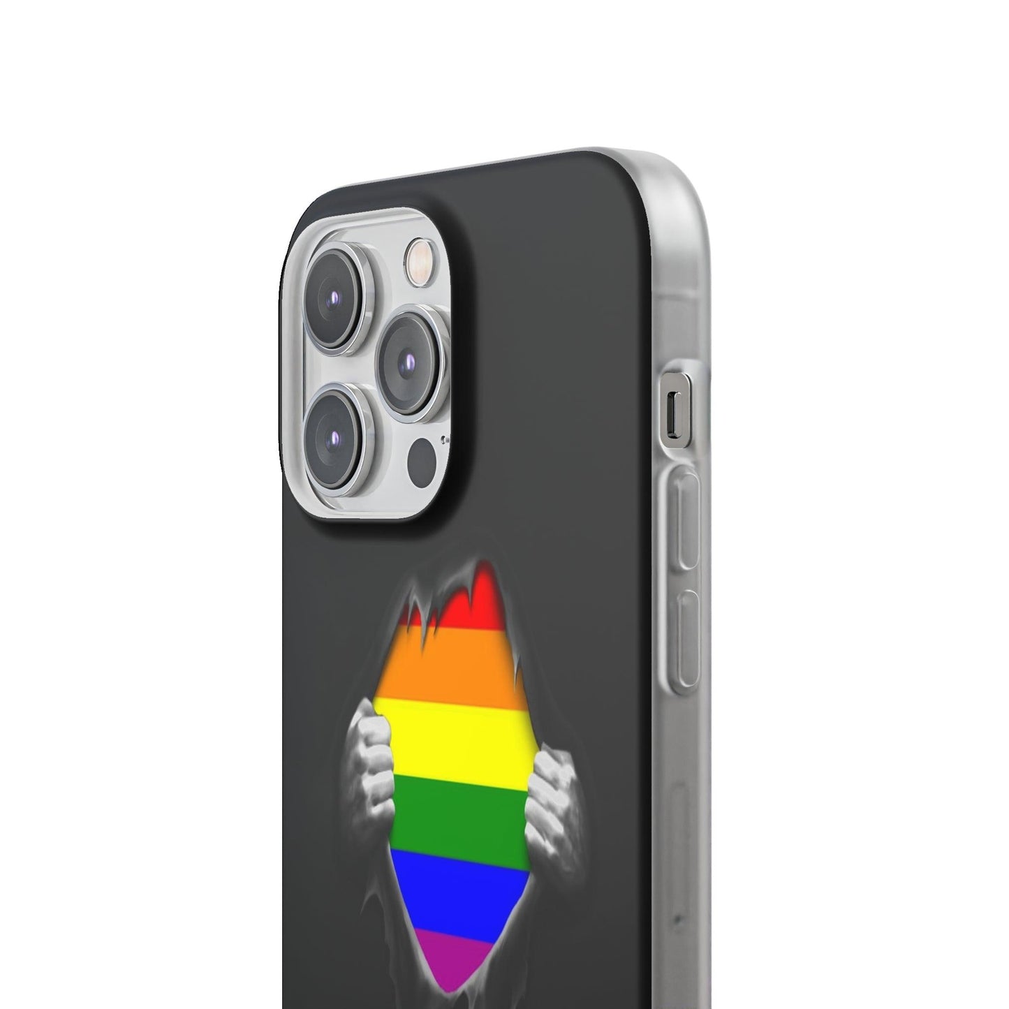 LGBTQWorldwide - ,,SCHWARZES LOCH" Flexible Handyhülle Accessories, Case, iPhone, iPhone Cases, Phone accessory, Phone Cases, Samsung Cases, silikon, Valentine's Day promotion lgbtq Bekleidung Accessoires unisex Zubehör