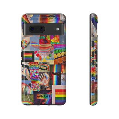 LGBTQWorldwide - ,,FARBEN" Doppelgehäuse Handyhülle Accessories, Glossy, iPhone Cases, Matte, Phone accessory, Phone Cases, Samsung Cases, Thermo, Valentine's Day Picks lgbtq Bekleidung Accessoires unisex Zubehör