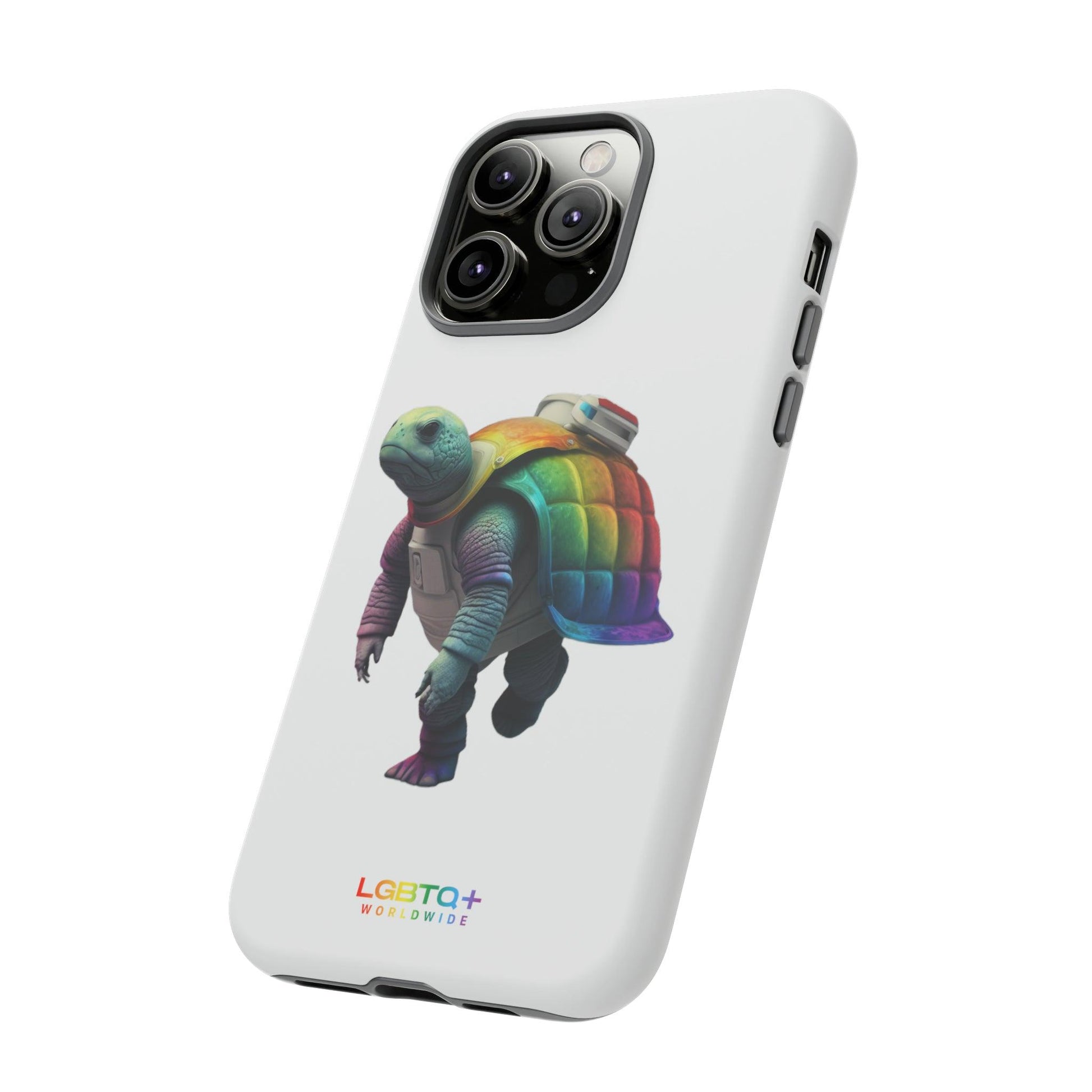 LGBTQWorldwide - ,,SCHILDKRÖTE" Doppelgehäuse Handyhülle Accessories, Glossy, iPhone Cases, Matte, Phone accessory, Phone Cases, Samsung Cases, tough, Valentine's Day Picks lgbtq Bekleidung Accessoires unisex Zubehör