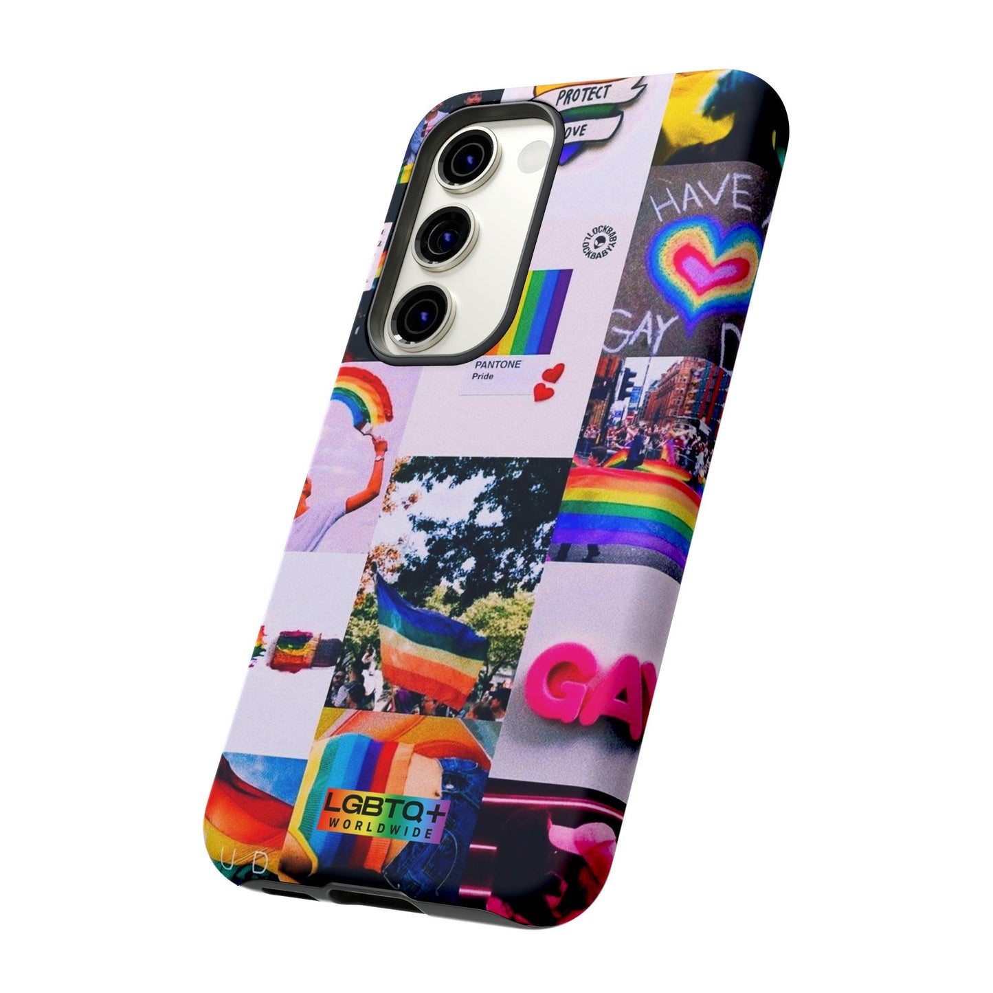 LGBTQWorldwide - ,,REGENBOGEN" Doppelgehäuse Handyhülle Accessories, Glossy, iPhone Cases, Matte, Phone accessory, Phone Cases, Samsung Cases, Thermo, Valentine's Day Picks lgbtq Bekleidung Accessoires unisex Zubehör