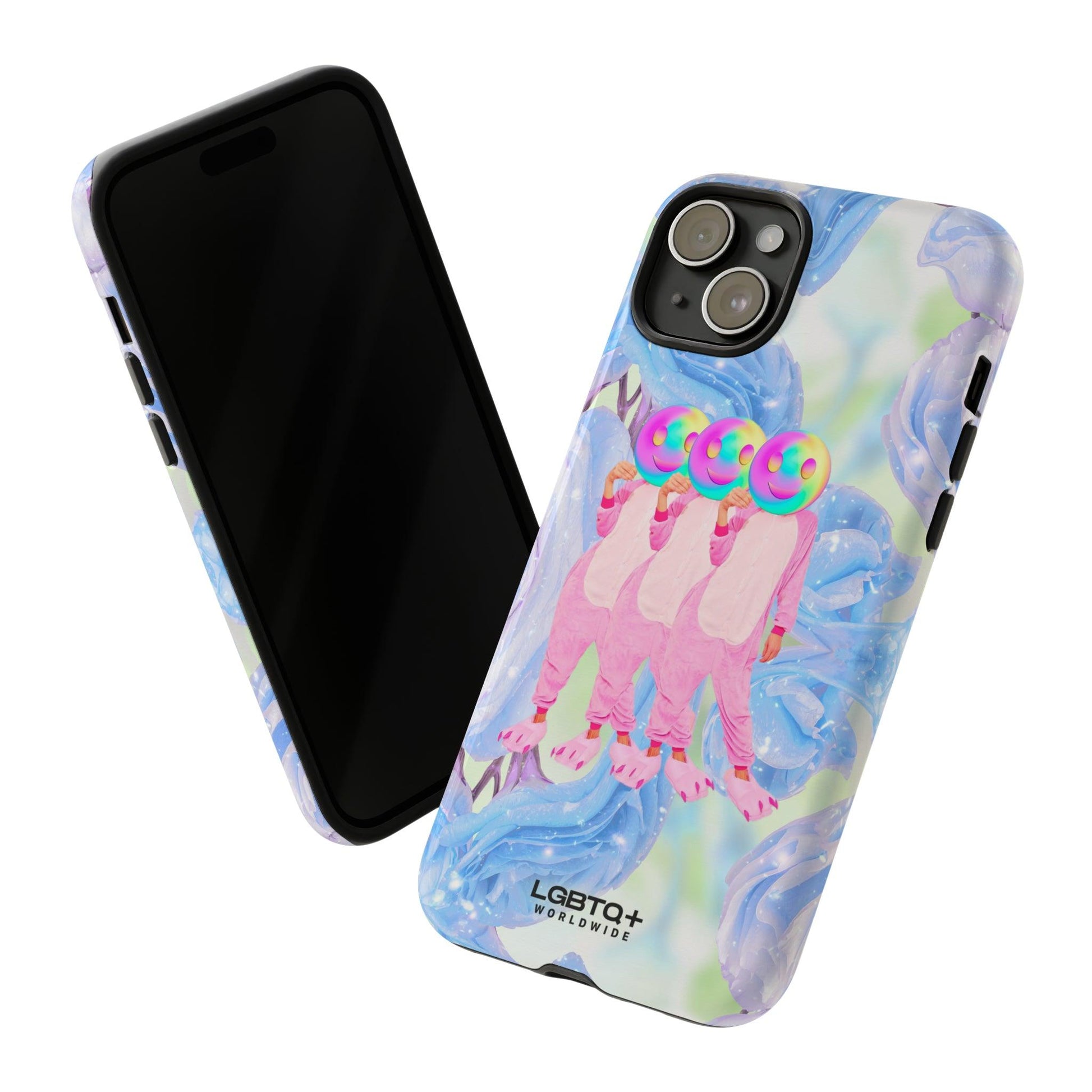 LGBTQWorldwide - ,,TEDDY BÄR" Doppelgehäuse Handyhülle Accessories, Glossy, iPhone Cases, Matte, Phone accessory, Phone Cases, Samsung Cases, Thermo, Valentine's Day Picks lgbtq Bekleidung Accessoires unisex Zubehör