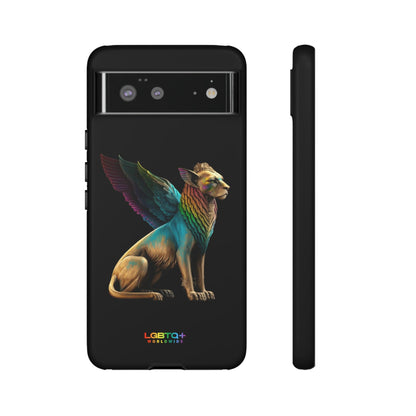 LGBTQWorldwide - ,,SPHINX" Doppelgehäuse Handyhülle Accessories, Glossy, iPhone Cases, Matte, Phone accessory, Phone Cases, Samsung Cases, tough, Valentine's Day Picks lgbtq Bekleidung Accessoires unisex Zubehör