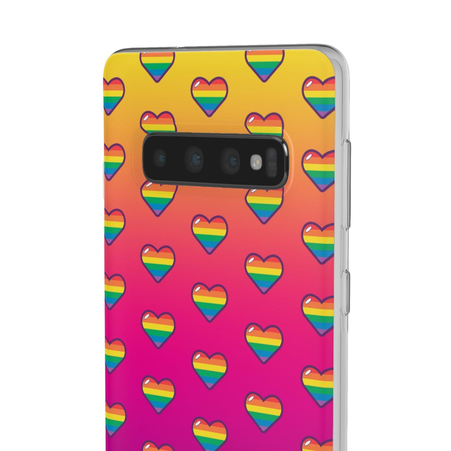 LGBTQWorldwide - ,,HERZEN" Flexible Handyhülle Accessories, Case, iPhone, iPhone Cases, Phone accessory, Phone Cases, Samsung Cases, silikon, Valentine's Day promotion lgbtq Bekleidung Accessoires unisex Zubehör