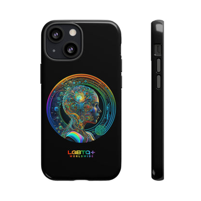 LGBTQWorldwide - ,,INTELLIGENT" Doppelgehäuse Handyhülle Accessories, Glossy, iPhone Cases, Matte, Phone accessory, Phone Cases, Samsung Cases, tough, Valentine's Day Picks lgbtq Bekleidung Accessoires unisex Zubehör