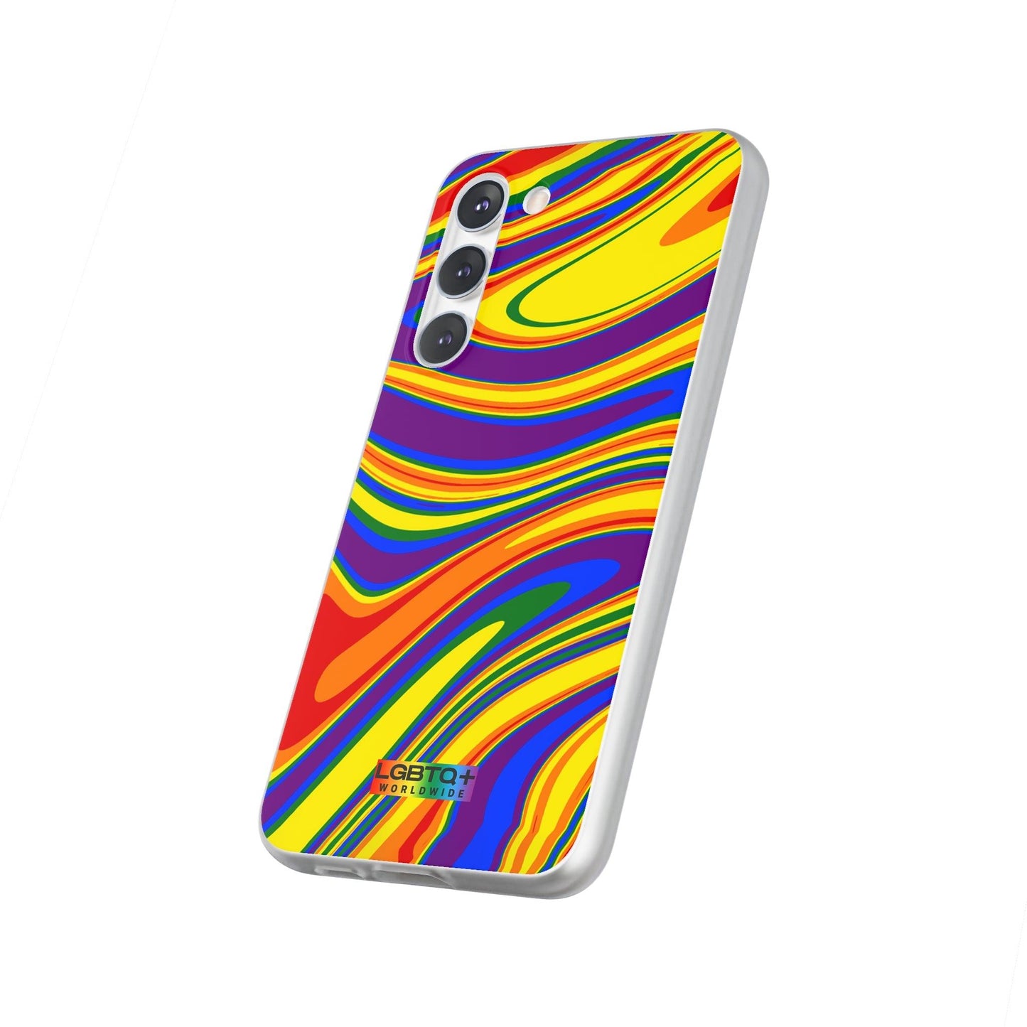 LGBTQWorldwide - ,,FARBEN" Flexible Handyhülle Accessories, Case, iPhone, iPhone Cases, Phone accessory, Phone Cases, Samsung Cases, silikon, Valentine's Day promotion lgbtq Bekleidung Accessoires unisex Zubehör