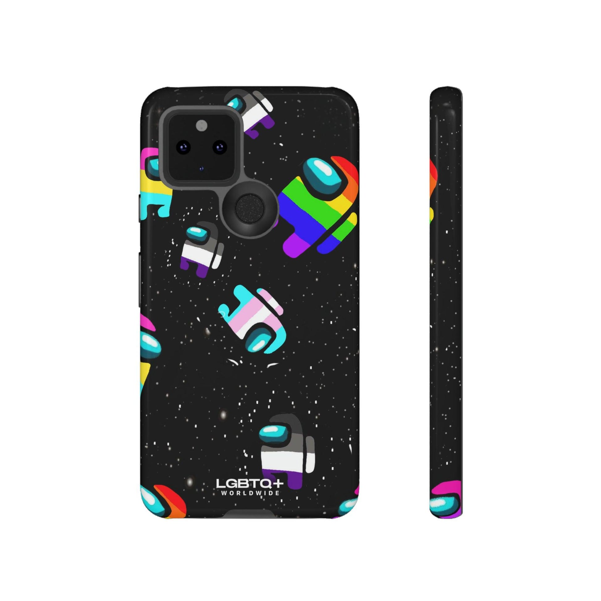 LGBTQWorldwide - ,,IMPOSTER" Doppelgehäuse Handyhülle Accessories, Glossy, iPhone Cases, Matte, Phone accessory, Phone Cases, Samsung Cases, Thermo, Valentine's Day Picks lgbtq Bekleidung Accessoires unisex Zubehör