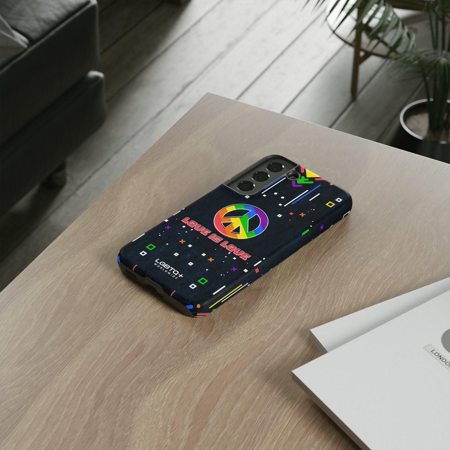 LGBTQWorldwide - ,,PEACE" Doppelgehäuse Handyhülle Accessories, Glossy, iPhone Cases, Matte, Phone accessory, Phone Cases, Samsung Cases, Thermo, Valentine's Day Picks lgbtq Bekleidung Accessoires unisex Zubehör