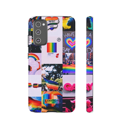 LGBTQWorldwide - ,,REGENBOGEN" Doppelgehäuse Handyhülle Accessories, Glossy, iPhone Cases, Matte, Phone accessory, Phone Cases, Samsung Cases, Thermo, Valentine's Day Picks lgbtq Bekleidung Accessoires unisex Zubehör