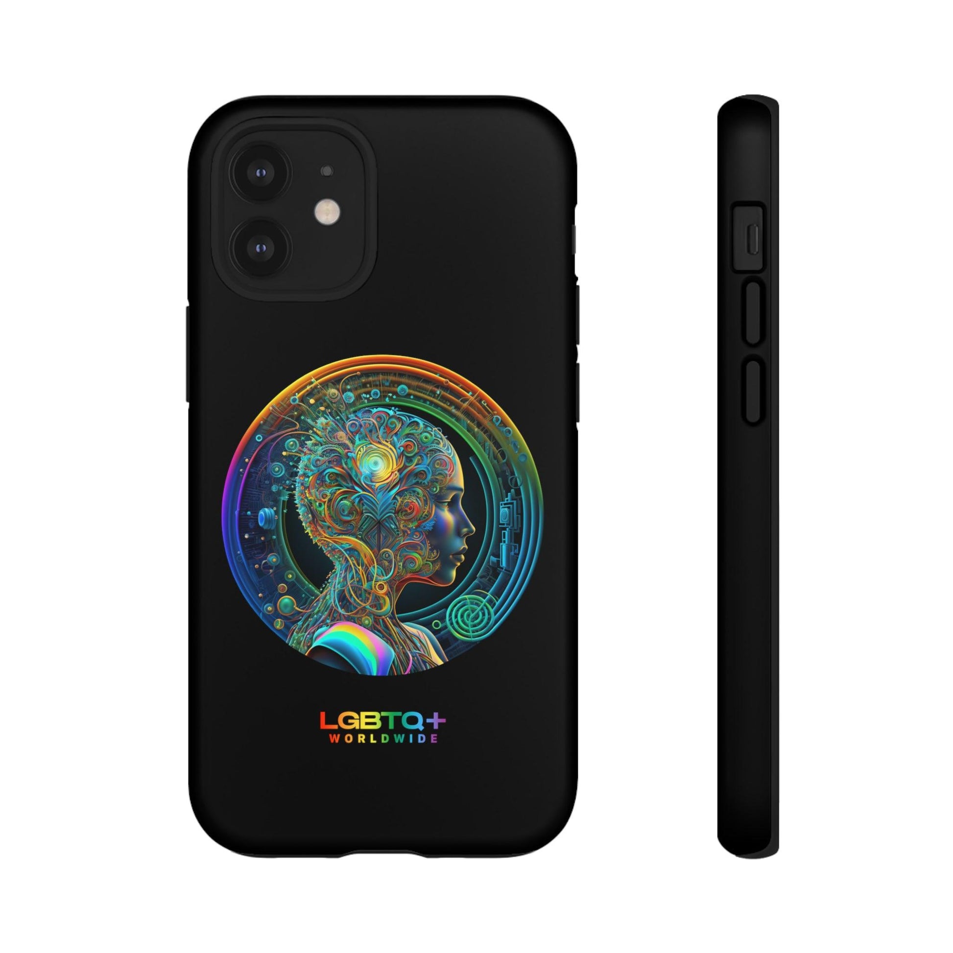 LGBTQWorldwide - ,,INTELLIGENT" Doppelgehäuse Handyhülle Accessories, Glossy, iPhone Cases, Matte, Phone accessory, Phone Cases, Samsung Cases, tough, Valentine's Day Picks lgbtq Bekleidung Accessoires unisex Zubehör