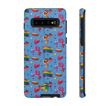 LGBTQWorldwide - ,,FÜHL DICH FREI" Doppelgehäuse Handyhülle Accessories, Glossy, iPhone Cases, Matte, Phone accessory, Phone Cases, Samsung Cases, Thermo, Valentine's Day Picks lgbtq Bekleidung Accessoires unisex Zubehör