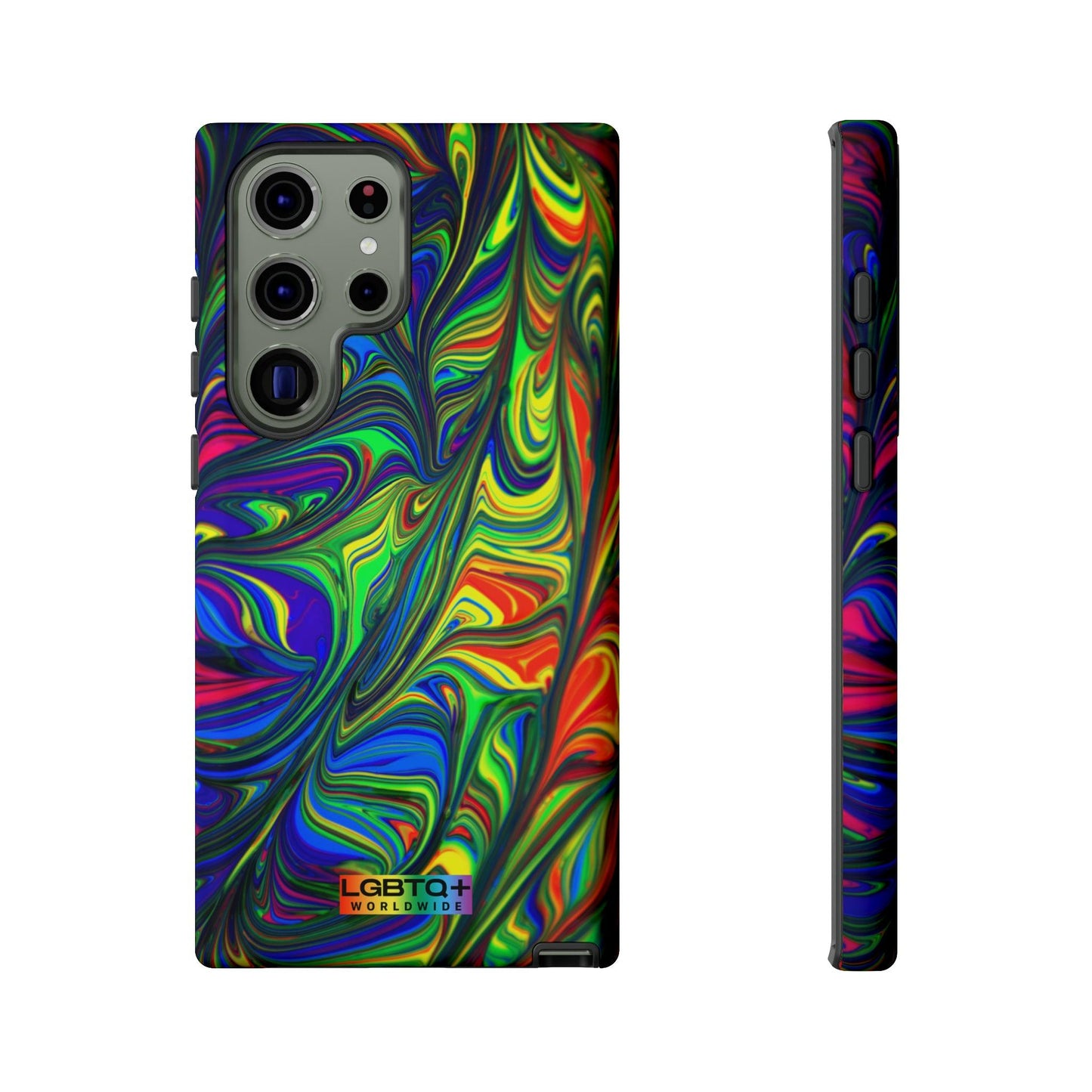 LGBTQWorldwide - ,,ILLUSION" Doppelgehäuse Handyhülle Accessories, Glossy, iPhone Cases, Matte, Phone accessory, Phone Cases, Samsung Cases, Thermo, Valentine's Day Picks lgbtq Bekleidung Accessoires unisex Zubehör