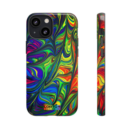 LGBTQWorldwide - ,,ILLUSION" Doppelgehäuse Handyhülle Accessories, Glossy, iPhone Cases, Matte, Phone accessory, Phone Cases, Samsung Cases, Thermo, Valentine's Day Picks lgbtq Bekleidung Accessoires unisex Zubehör