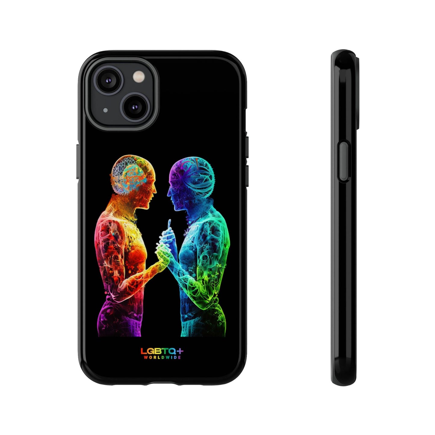 LGBTQWorldwide - ,,ZUSAMMEN" Doppelgehäuse Handyhülle Accessories, Glossy, iPhone Cases, Matte, Phone accessory, Phone Cases, Samsung Cases, tough, Valentine's Day Picks lgbtq Bekleidung Accessoires unisex Zubehör