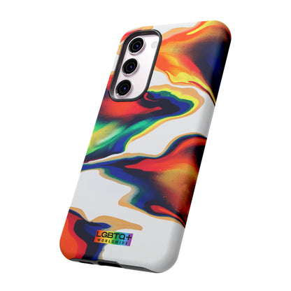 LGBTQWorldwide - ,,EINZIGARTIG" Doppelgehäuse Handyhülle Accessories, Glossy, iPhone Cases, Matte, Phone accessory, Phone Cases, Samsung Cases, Thermo, Valentine's Day Picks lgbtq Bekleidung Accessoires unisex Zubehör