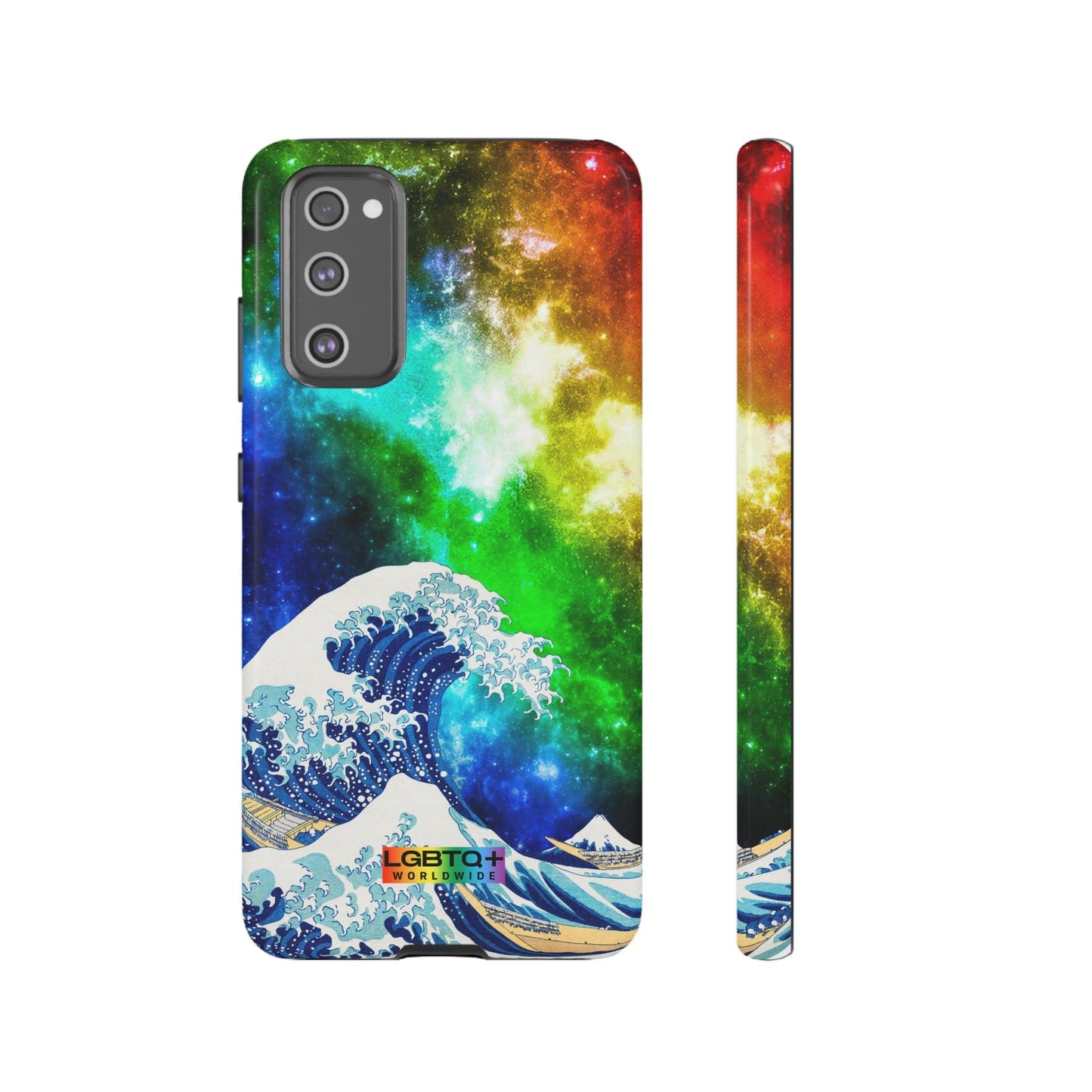 LGBTQWorldwide - ,,WELLE" Doppelgehäuse Handyhülle Accessories, Glossy, iPhone Cases, Matte, Phone accessory, Phone Cases, Samsung Cases, Thermo, Valentine's Day Picks lgbtq Bekleidung Accessoires unisex Zubehör