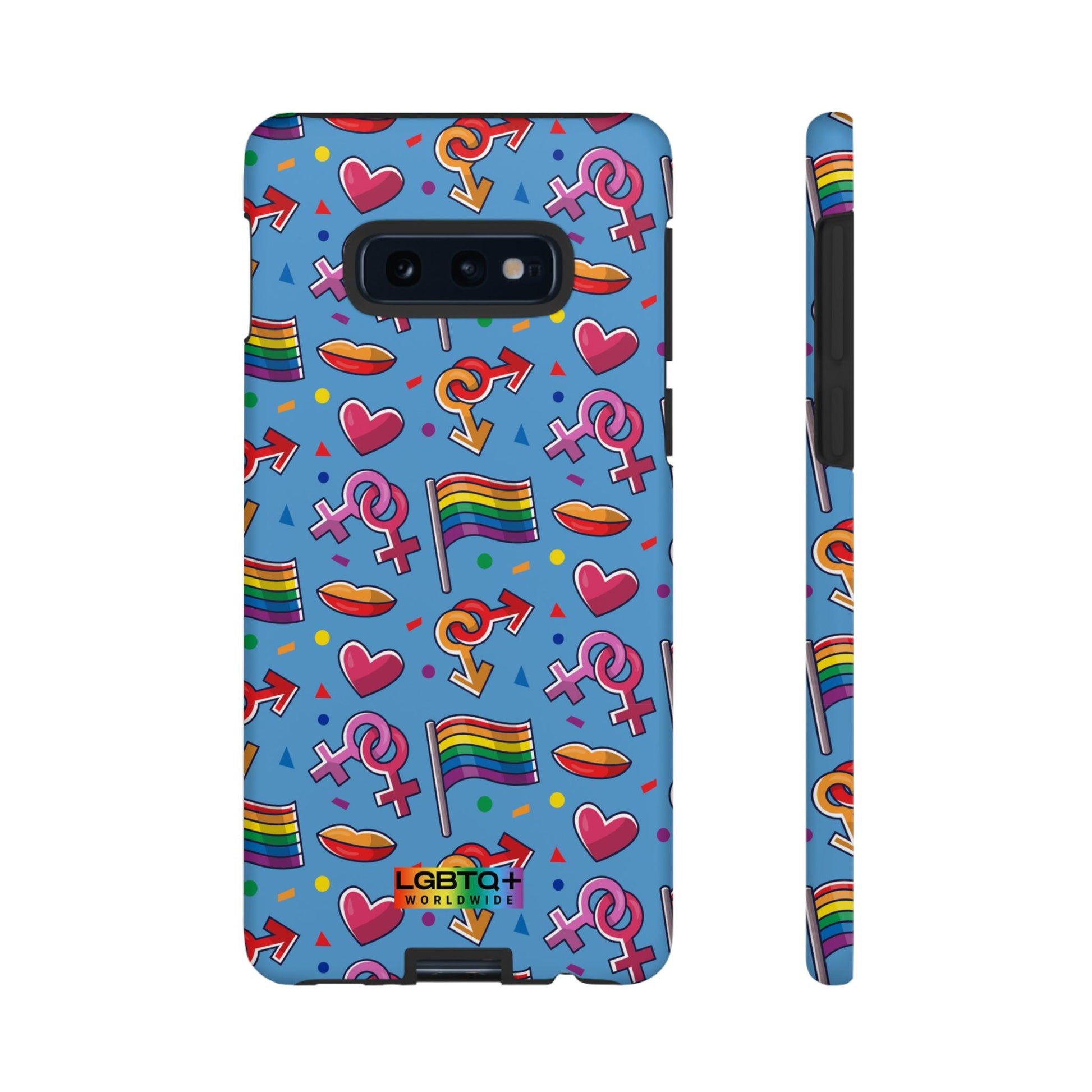 LGBTQWorldwide - ,,FÜHL DICH FREI" Doppelgehäuse Handyhülle Accessories, Glossy, iPhone Cases, Matte, Phone accessory, Phone Cases, Samsung Cases, Thermo, Valentine's Day Picks lgbtq Bekleidung Accessoires unisex Zubehör