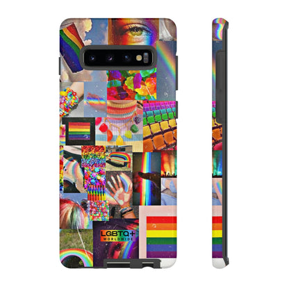 LGBTQWorldwide - ,,FARBEN" Doppelgehäuse Handyhülle Accessories, Glossy, iPhone Cases, Matte, Phone accessory, Phone Cases, Samsung Cases, Thermo, Valentine's Day Picks lgbtq Bekleidung Accessoires unisex Zubehör