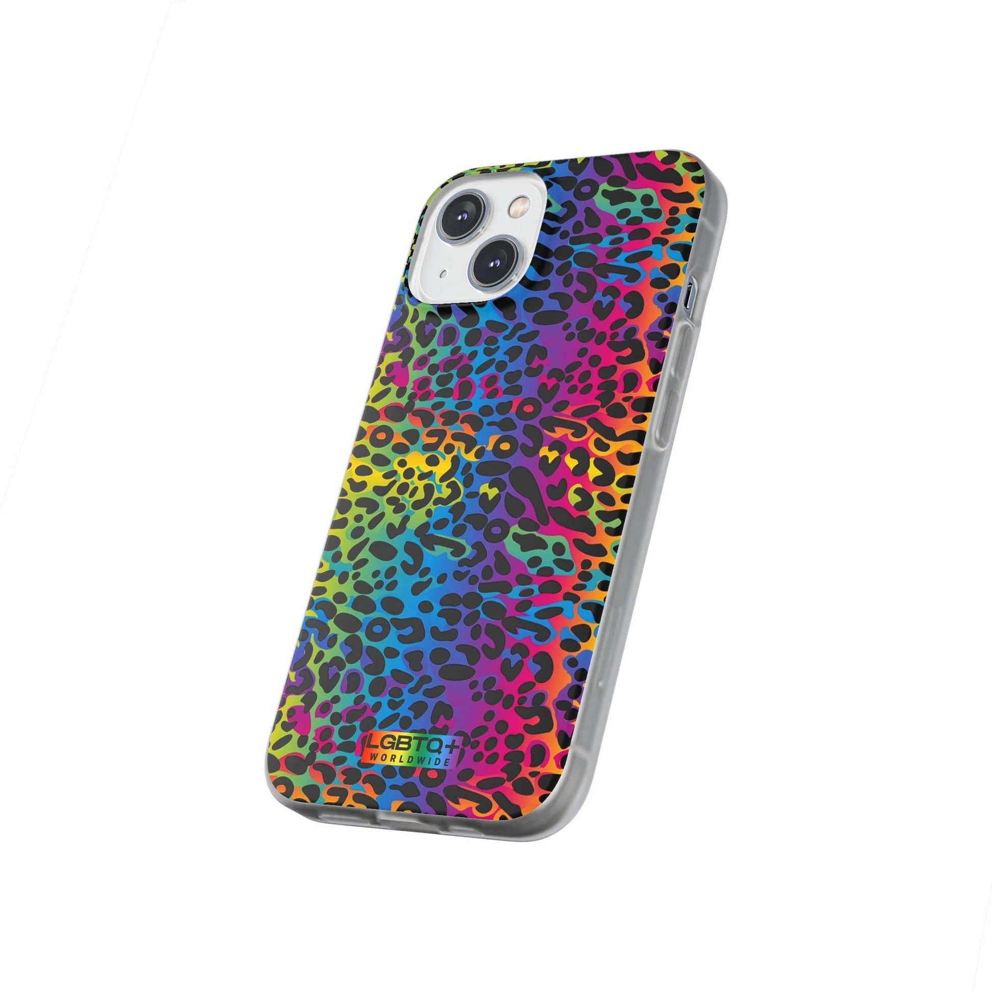 LGBTQWorldwide - ,,LEOPARD" Flexible Handyhülle Accessories, Case, iPhone, iPhone Cases, Phone accessory, Phone Cases, Samsung Cases, silikon, Valentine's Day promotion lgbtq Bekleidung Accessoires unisex Zubehör