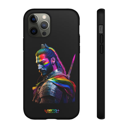 LGBTQWorldwide - ,,SAMURAI" Doppelgehäuse Handyhülle Accessories, Glossy, iPhone Cases, Matte, Phone accessory, Phone Cases, Samsung Cases, tough, Valentine's Day Picks lgbtq Bekleidung Accessoires unisex Zubehör