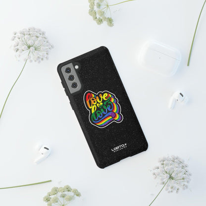 LGBTQWorldwide - ,,LOVE IS LOVE" Doppelgehäuse Handyhülle Accessories, Glossy, iPhone Cases, Matte, Phone accessory, Phone Cases, Samsung Cases, Thermo, Valentine's Day Picks lgbtq Bekleidung Accessoires unisex Zubehör