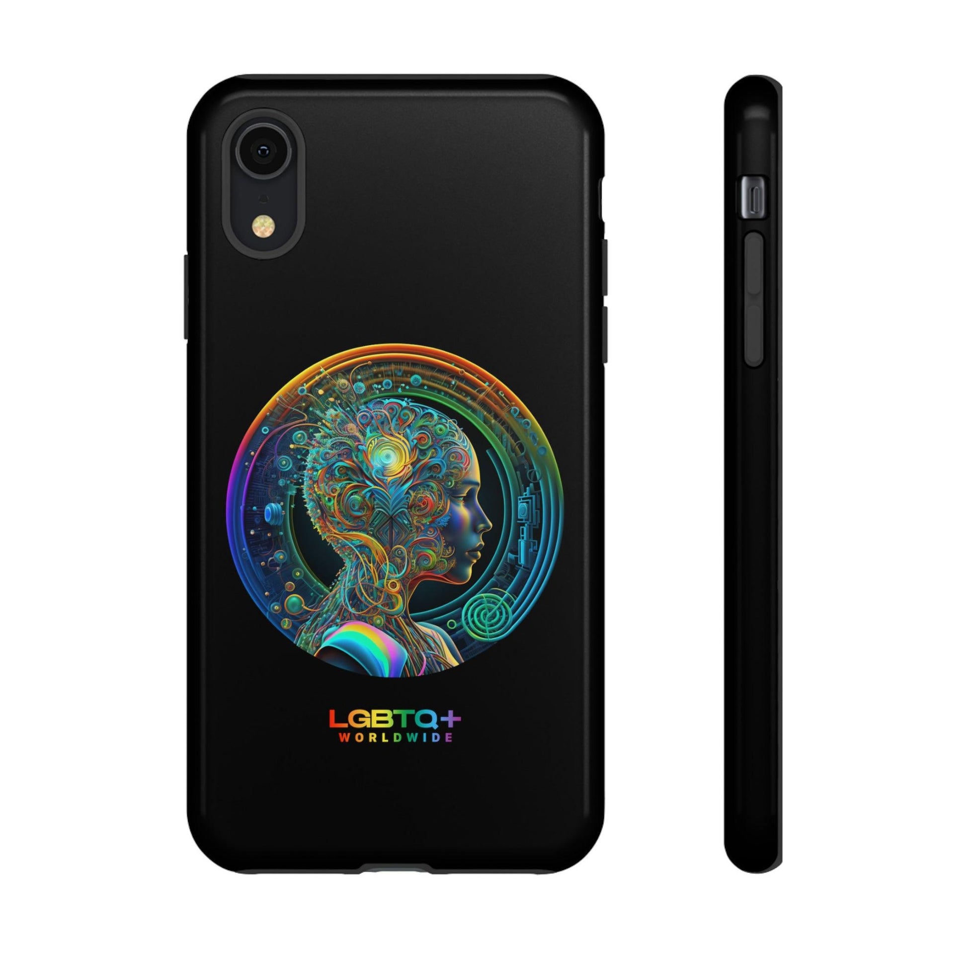 LGBTQWorldwide - ,,INTELLIGENT" Doppelgehäuse Handyhülle Accessories, Glossy, iPhone Cases, Matte, Phone accessory, Phone Cases, Samsung Cases, tough, Valentine's Day Picks lgbtq Bekleidung Accessoires unisex Zubehör