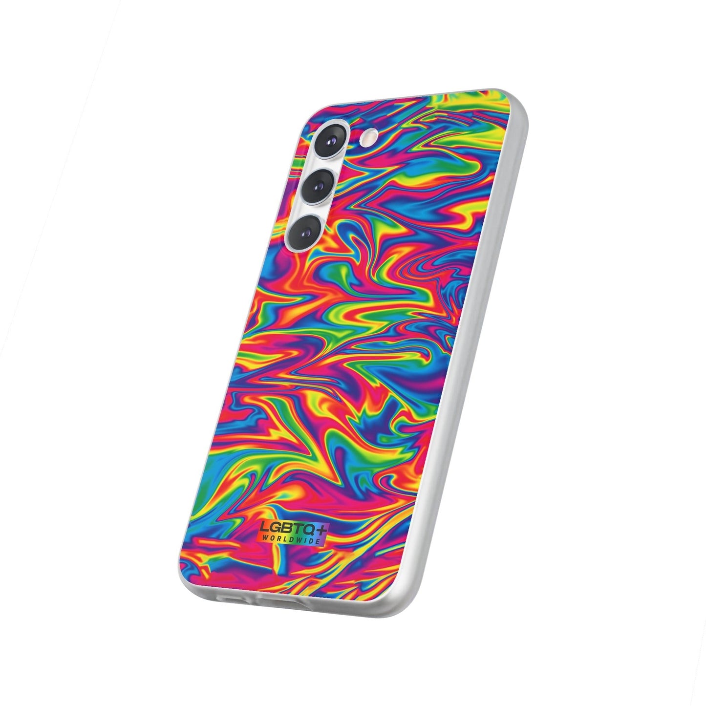 LGBTQWorldwide - ,,ABSTRACT" Flexible Handyhülle Accessories, Case, iPhone, iPhone Cases, Phone accessory, Phone Cases, Samsung Cases, silikon, Valentine's Day promotion lgbtq Bekleidung Accessoires unisex Zubehör