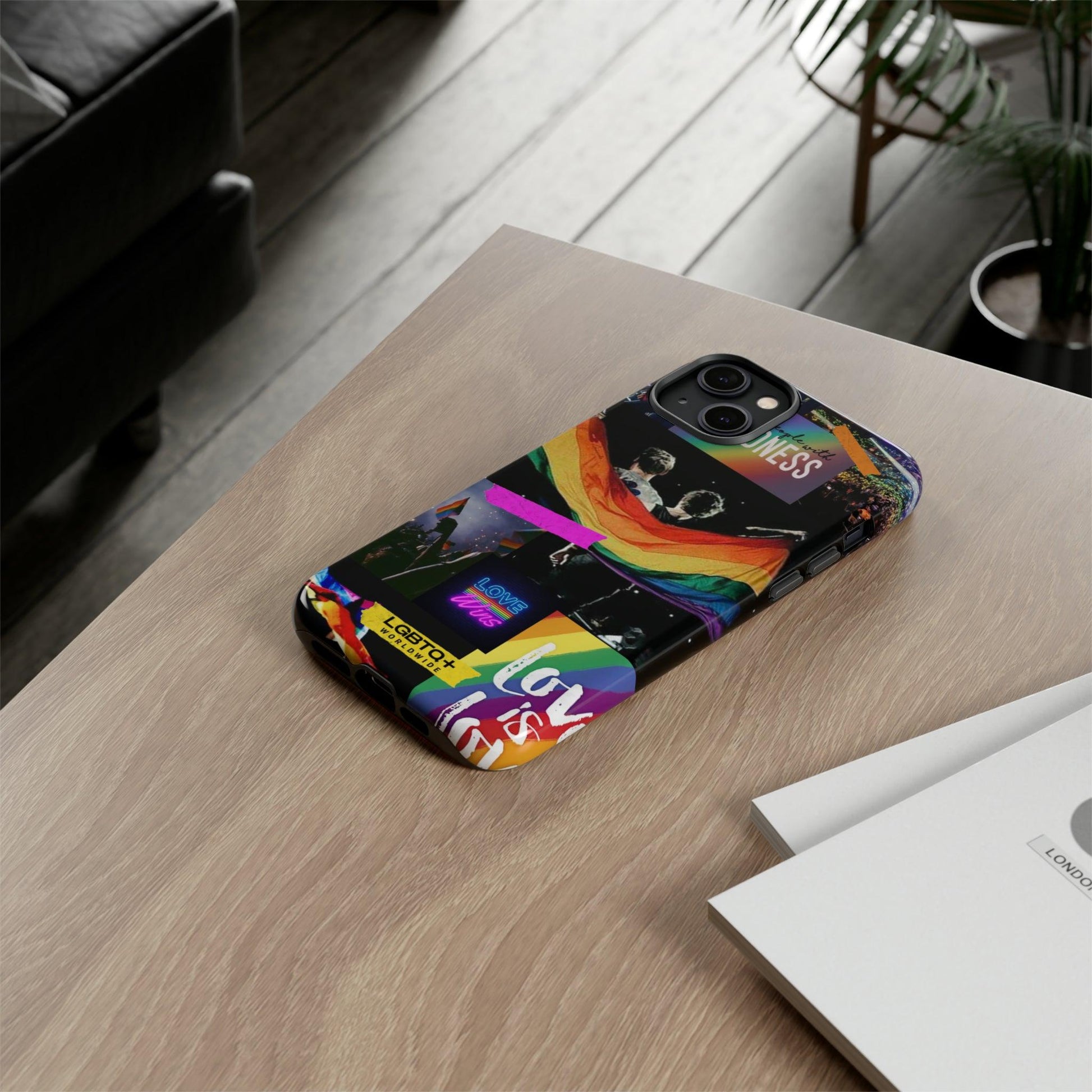 LGBTQWorldwide - ,,COMMUNITY" Doppelgehäuse Handyhülle Accessories, Glossy, iPhone Cases, Matte, Phone accessory, Phone Cases, Samsung Cases, Thermo, Valentine's Day Picks lgbtq Bekleidung Accessoires unisex Zubehör