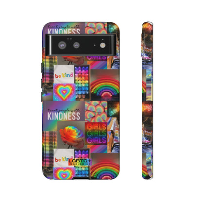 LGBTQWorldwide - ,,FREUNDLICH" Doppelgehäuse Handyhülle Accessories, Glossy, iPhone Cases, Matte, Phone accessory, Phone Cases, Samsung Cases, Thermo, Valentine's Day Picks lgbtq Bekleidung Accessoires unisex Zubehör