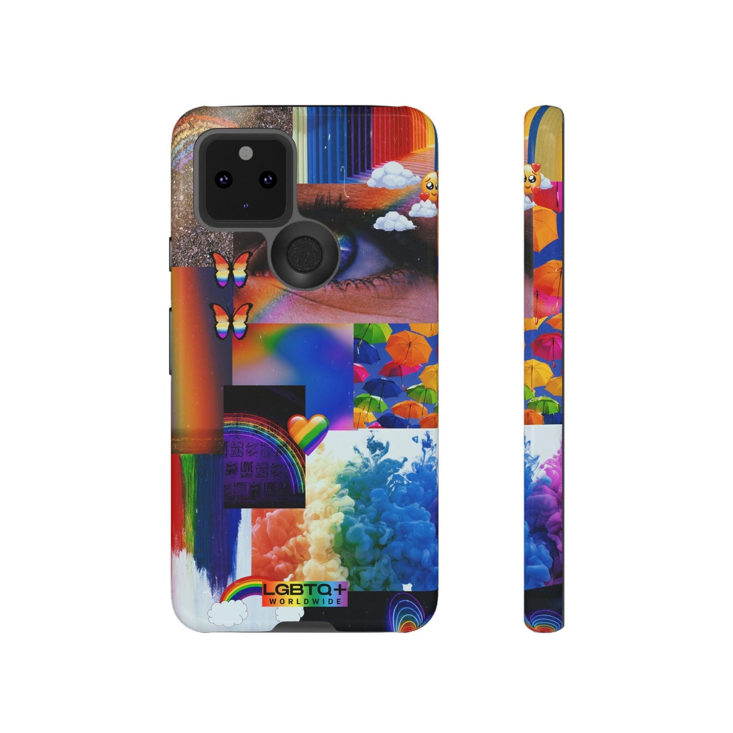 LGBTQWorldwide - ,,VISION" Doppelgehäuse Handyhülle Accessories, Glossy, iPhone Cases, Matte, Phone accessory, Phone Cases, Samsung Cases, Thermo, Valentine's Day Picks lgbtq Bekleidung Accessoires unisex Zubehör