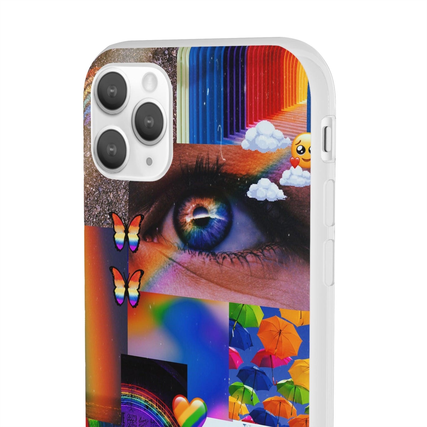 LGBTQWorldwide - ,,VISION" Flexible Handyhülle Accessories, Case, iPhone, iPhone Cases, Phone accessory, Phone Cases, Samsung Cases, silikon, Valentine's Day promotion lgbtq Bekleidung Accessoires unisex Zubehör