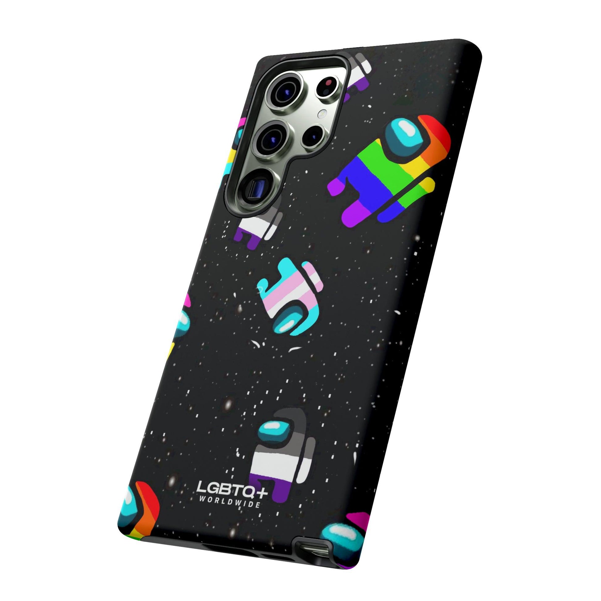 LGBTQWorldwide - ,,IMPOSTER" Doppelgehäuse Handyhülle Accessories, Glossy, iPhone Cases, Matte, Phone accessory, Phone Cases, Samsung Cases, Thermo, Valentine's Day Picks lgbtq Bekleidung Accessoires unisex Zubehör