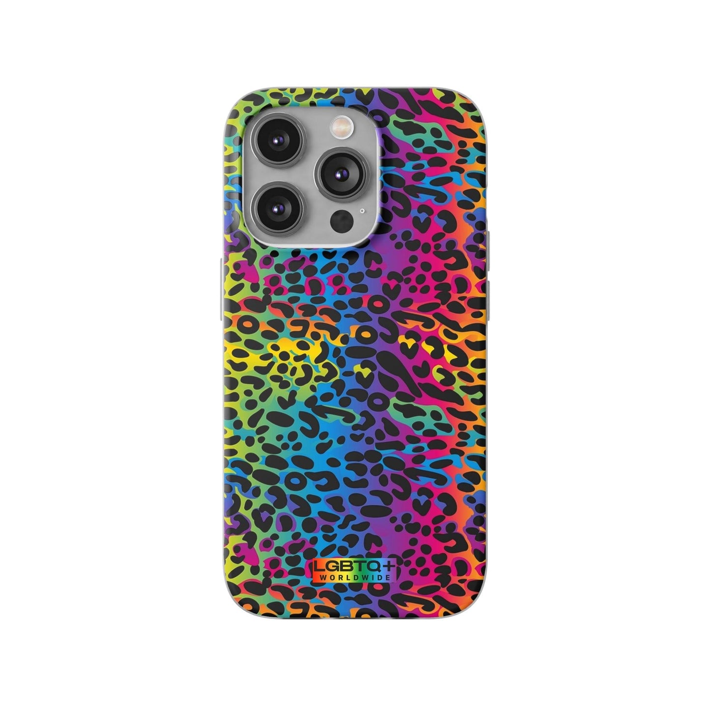 LGBTQWorldwide - ,,LEOPARD" Flexible Handyhülle Accessories, Case, iPhone, iPhone Cases, Phone accessory, Phone Cases, Samsung Cases, silikon, Valentine's Day promotion lgbtq Bekleidung Accessoires unisex Zubehör