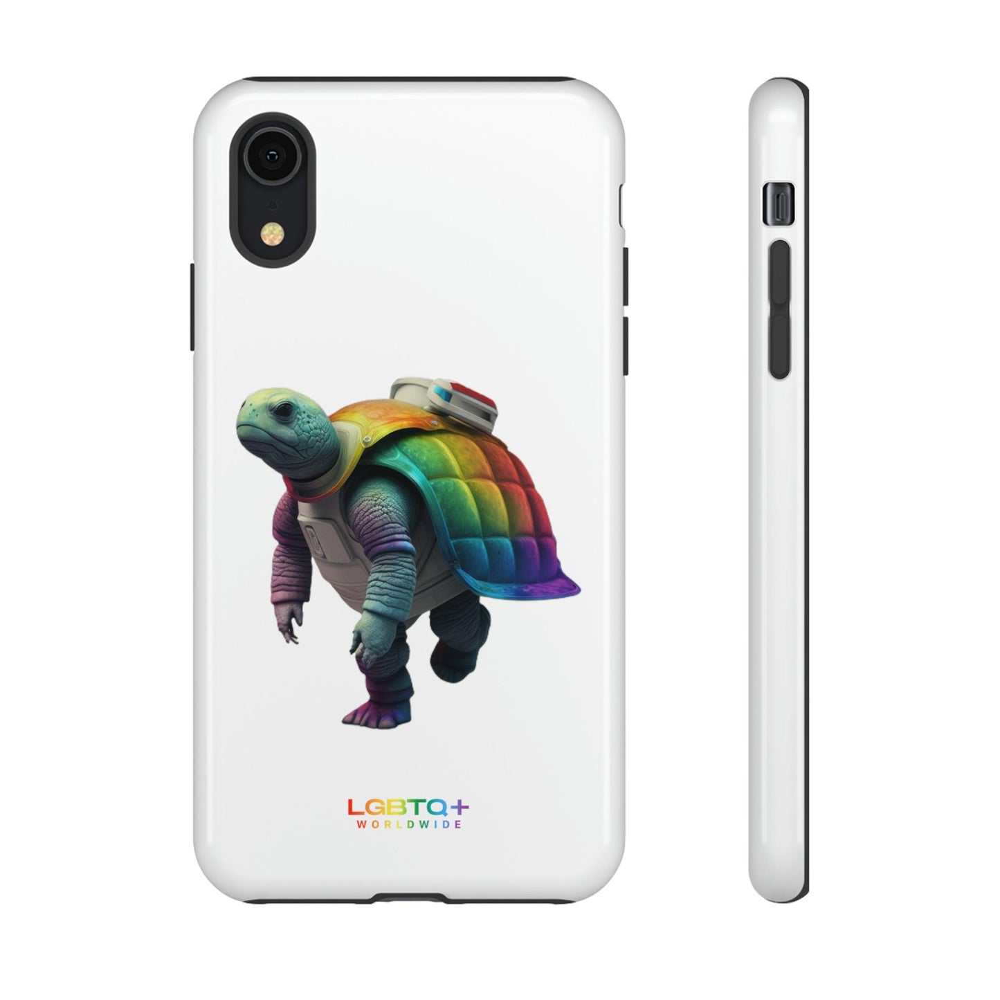 LGBTQWorldwide - ,,SCHILDKRÖTE" Doppelgehäuse Handyhülle Accessories, Glossy, iPhone Cases, Matte, Phone accessory, Phone Cases, Samsung Cases, tough, Valentine's Day Picks lgbtq Bekleidung Accessoires unisex Zubehör