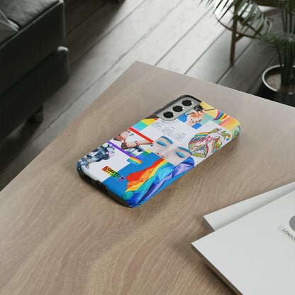 LGBTQWorldwide - ,,LEBEN"Doppelgehäuse Handyhülle Accessories, Glossy, iPhone Cases, Matte, Phone accessory, Phone Cases, Samsung Cases, Thermo, Valentine's Day Picks lgbtq Bekleidung Accessoires unisex Zubehör