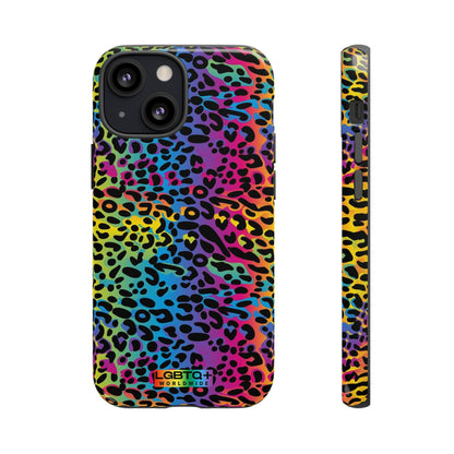 LGBTQWorldwide - ,,LEOPARD" Doppelgehäuse Handyhülle Accessories, Glossy, iPhone Cases, Matte, Phone accessory, Phone Cases, Samsung Cases, Thermo, Valentine's Day Picks lgbtq Bekleidung Accessoires unisex Zubehör