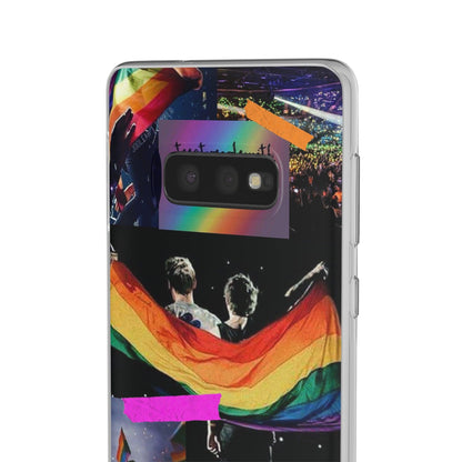 LGBTQWorldwide - ,,KINDNESS" Flexible Handyhülle Accessories, Case, iPhone, iPhone Cases, Phone accessory, Phone Cases, Samsung Cases, silikon, Valentine's Day promotion lgbtq Bekleidung Accessoires unisex Zubehör