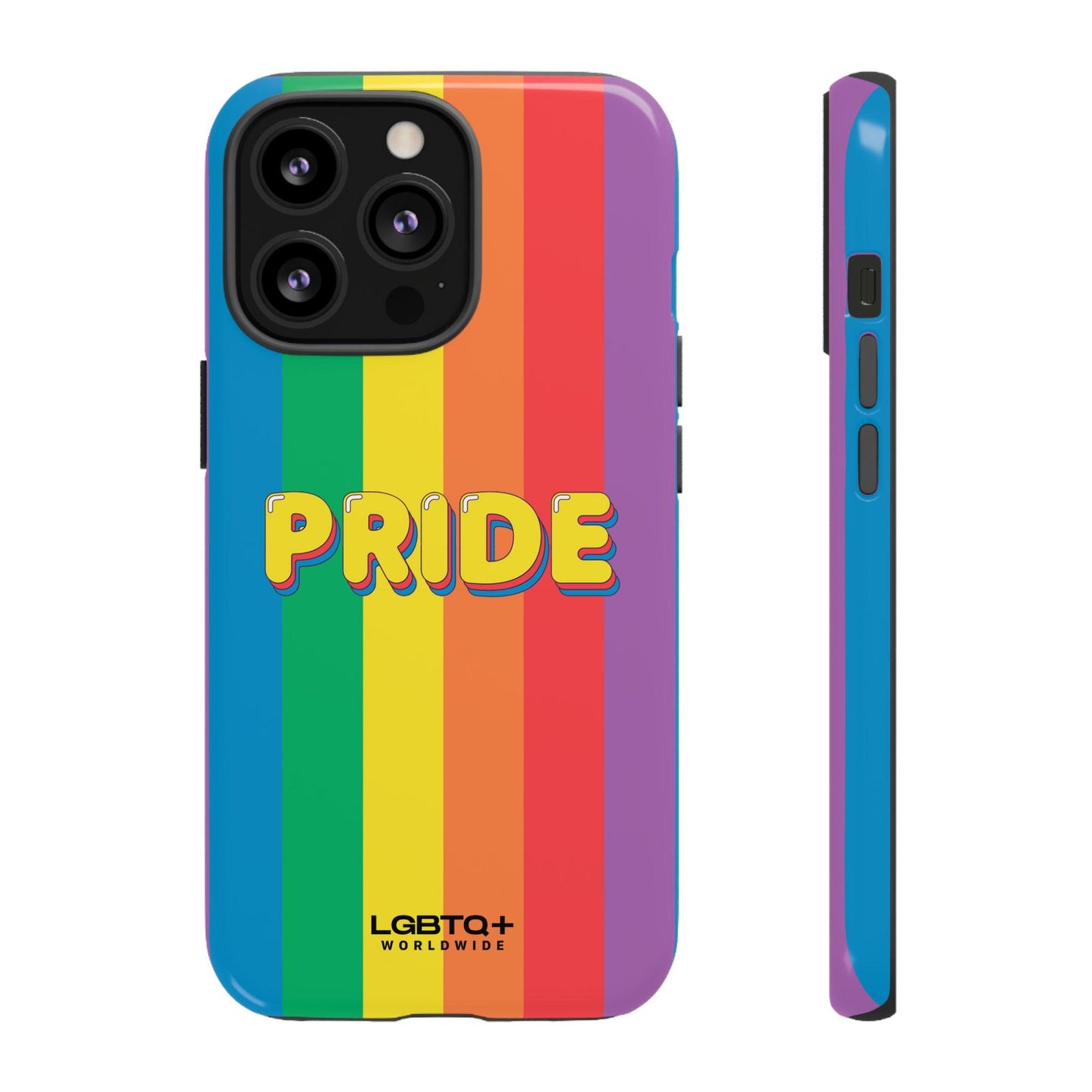 LGBTQWorldwide - ,,PRIDE" Doppelgehäuse Handyhülle Accessories, Glossy, iPhone Cases, Matte, Phone accessory, Phone Cases, Samsung Cases, Thermo, Valentine's Day Picks lgbtq Bekleidung Accessoires unisex Zubehör