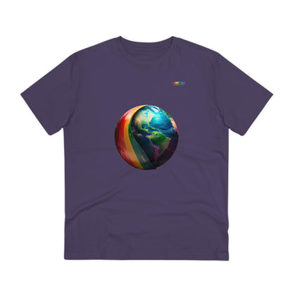 LGBTQWorldwide - ,,ZUKÜNFTIGE WELT" ai, Cotton, Crew neck, DTG, Eco-friendly, Men's Clothing, Organic, Recycled, Regular fit, Sustainable, T-shirts, Unisex, Valentine's Day Picks, Vegan, Women's Clothing lgbtq Bekleidung Accessoires unisex Zubehör