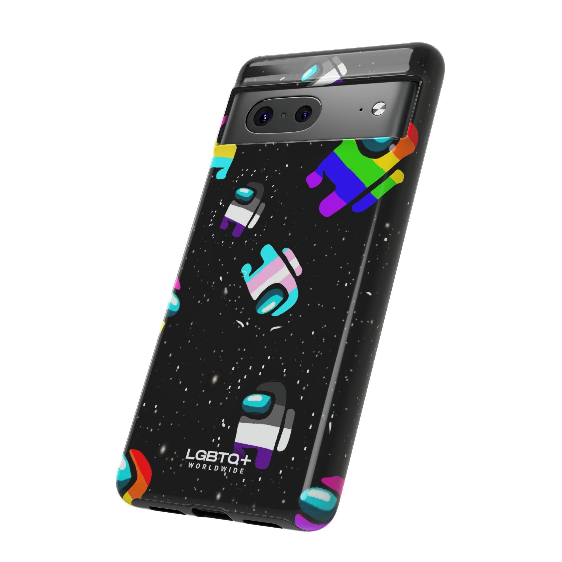 LGBTQWorldwide - ,,IMPOSTER" Doppelgehäuse Handyhülle Accessories, Glossy, iPhone Cases, Matte, Phone accessory, Phone Cases, Samsung Cases, Thermo, Valentine's Day Picks lgbtq Bekleidung Accessoires unisex Zubehör