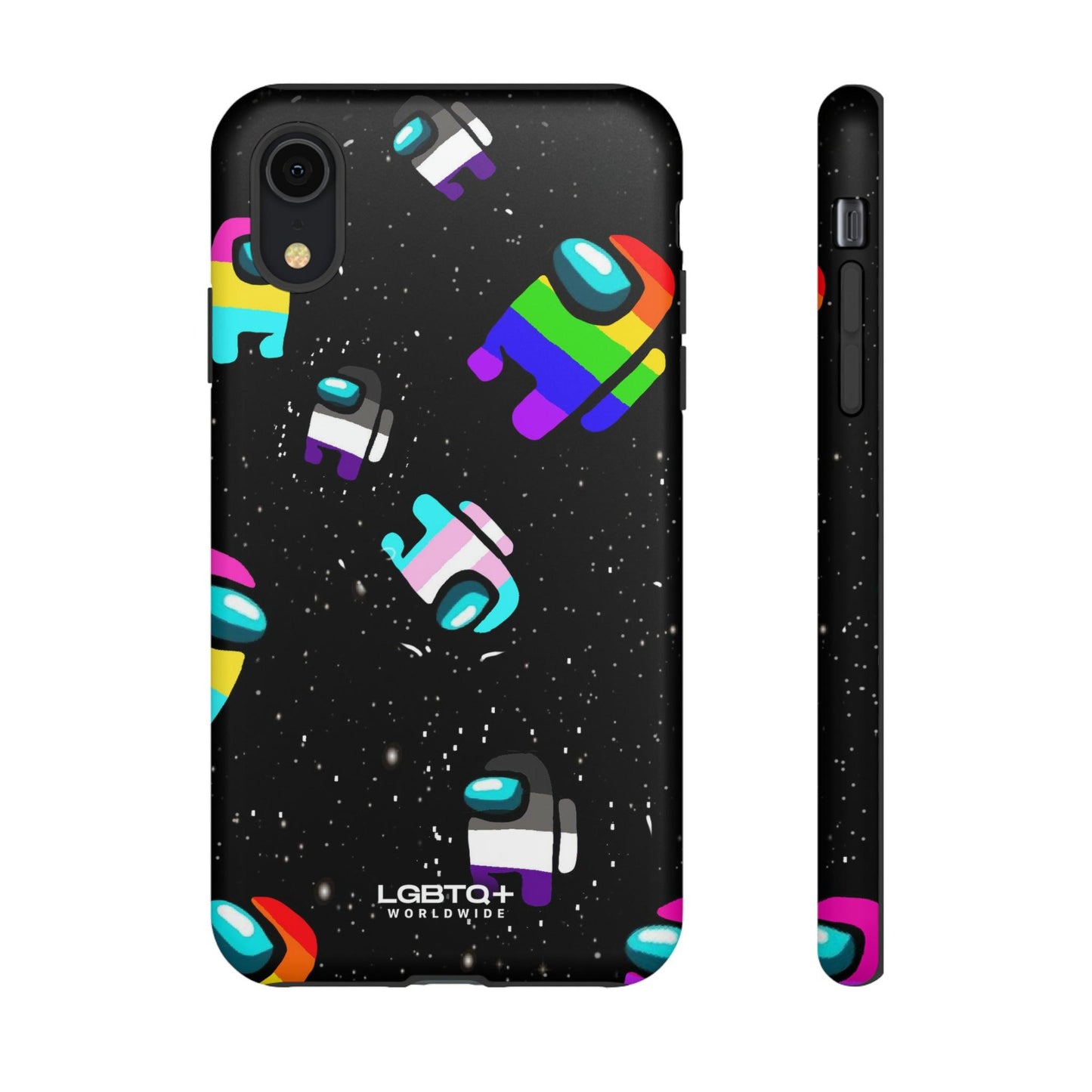 LGBTQWorldwide - ,,IMPOSTER" Doppelgehäuse Handyhülle Accessories, Glossy, iPhone Cases, Matte, Phone accessory, Phone Cases, Samsung Cases, Thermo, Valentine's Day Picks lgbtq Bekleidung Accessoires unisex Zubehör