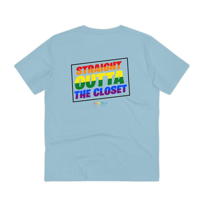 LGBTQWorldwide - ,,STRAIGHT OUTTA" Clothing, Cotton, Crew neck, DTG, Eco-friendly, Men's Clothing, Organic, Recycled, Regular fit, Sustainable, T-shirts, Unisex, Valentine's Day Picks, Vegan, Women's Clothing lgbtq Bekleidung Accessoires unisex Zubehör