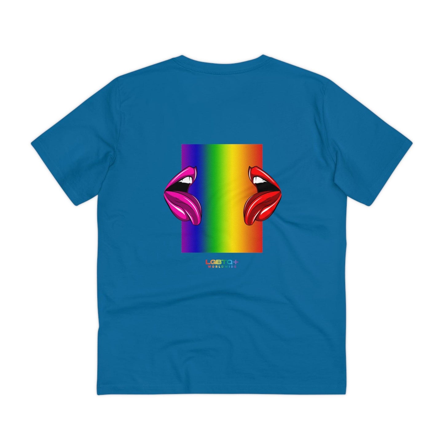 LGBTQWorldwide - ,,LIPPEN" Clothing, Cotton, Crew neck, DTG, Eco-friendly, Men's Clothing, Organic, Recycled, Regular fit, Sustainable, T-shirts, Unisex, Valentine's Day Picks, Vegan, Women's Clothing lgbtq Bekleidung Accessoires unisex Zubehör