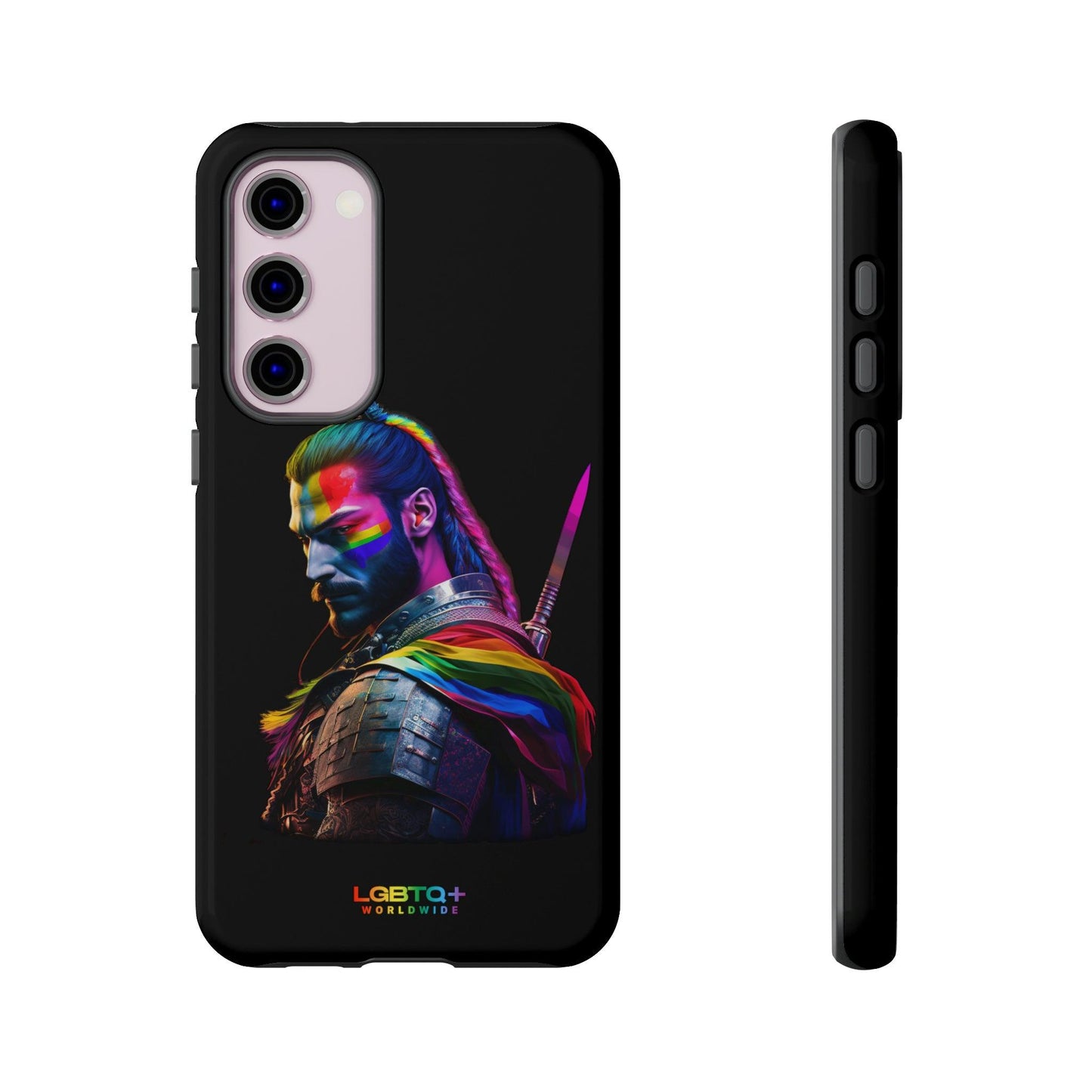 LGBTQWorldwide - ,,SAMURAI" Doppelgehäuse Handyhülle Accessories, Glossy, iPhone Cases, Matte, Phone accessory, Phone Cases, Samsung Cases, tough, Valentine's Day Picks lgbtq Bekleidung Accessoires unisex Zubehör