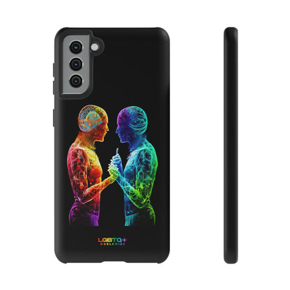 LGBTQWorldwide - ,,ZUSAMMEN" Doppelgehäuse Handyhülle Accessories, Glossy, iPhone Cases, Matte, Phone accessory, Phone Cases, Samsung Cases, tough, Valentine's Day Picks lgbtq Bekleidung Accessoires unisex Zubehör