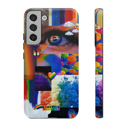 LGBTQWorldwide - ,,VISION" Doppelgehäuse Handyhülle Accessories, Glossy, iPhone Cases, Matte, Phone accessory, Phone Cases, Samsung Cases, Thermo, Valentine's Day Picks lgbtq Bekleidung Accessoires unisex Zubehör