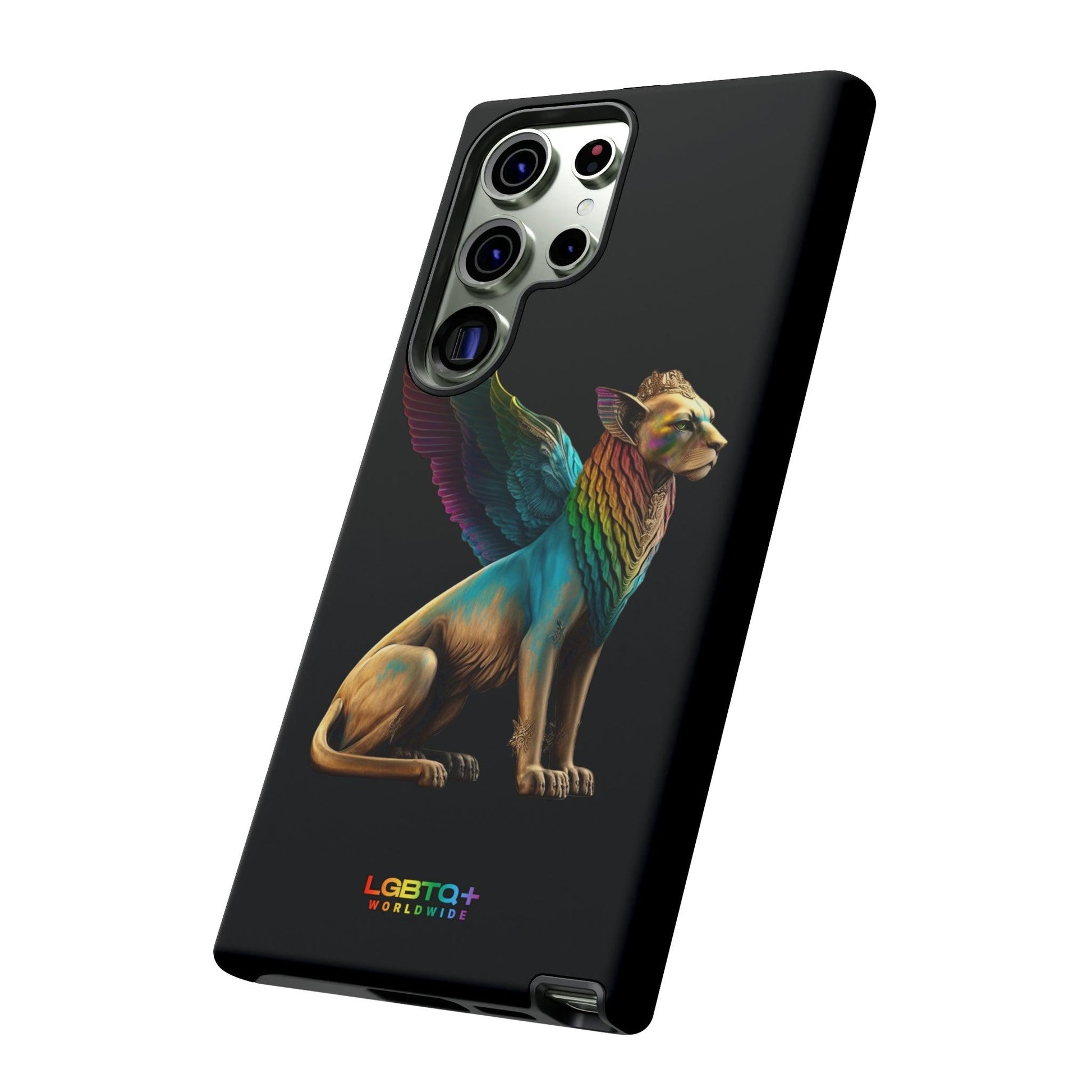 LGBTQWorldwide - ,,SPHINX" Doppelgehäuse Handyhülle Accessories, Glossy, iPhone Cases, Matte, Phone accessory, Phone Cases, Samsung Cases, tough, Valentine's Day Picks lgbtq Bekleidung Accessoires unisex Zubehör