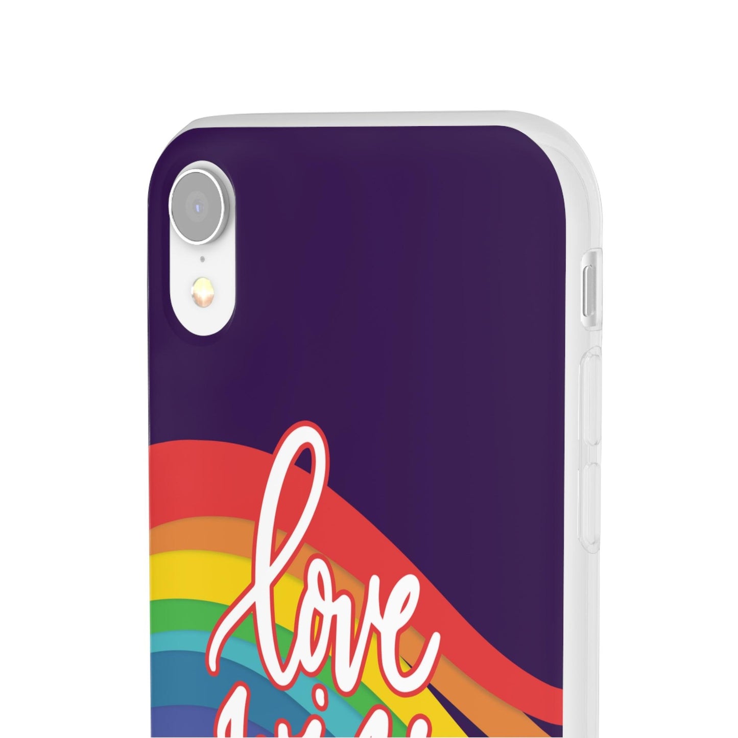 LGBTQWorldwide - ,,LIEBE GEWINNT" Flexible Handyhülle Accessories, Case, iPhone, iPhone Cases, Phone accessory, Phone Cases, Samsung Cases, silikon, Valentine's Day promotion lgbtq Bekleidung Accessoires unisex Zubehör